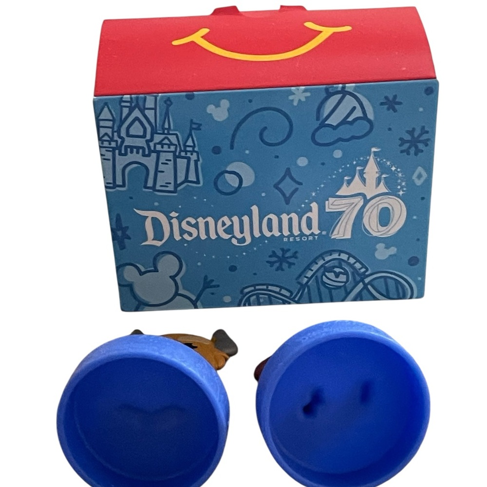 McDonald's Beauty and the Beast and Black Widow Toy Set - Red, Blue, Brown - Picture 2 of 3